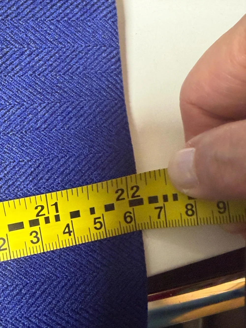 Le Suit Petite 8P Electric Blue Blazer Peter Pan Collar Career‎ Core Office Chic